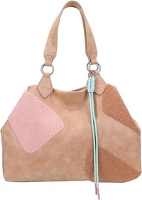 fritzi aus Preußen Izzy Medium Limited Happy Flocked Shopper soft vintage