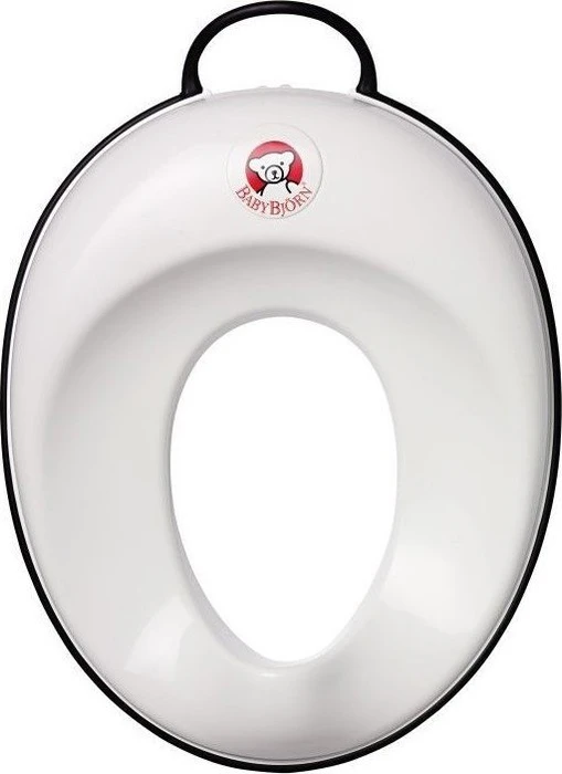 BabyBjörn Kinder-Toilettensitz weiß/schwarz