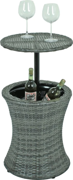 Garden Pleasure Mumbai Stehtisch mit Getränkekühler 45cm