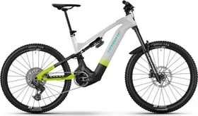 Haibike Hybe CF 11 sparkling white/splatter black/radiant green glossy