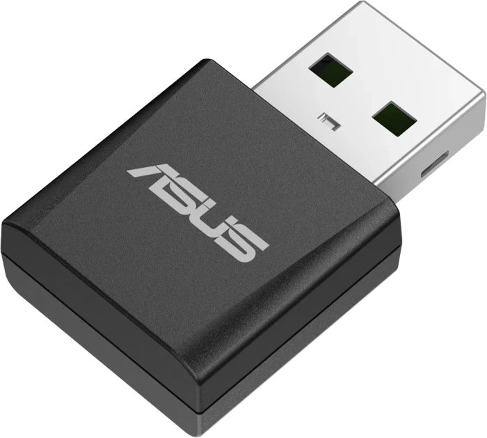 ASUS USB-BE92 Nano, Wi-Fi 7, BE6500, 2.4GHz/5GHz/6GHz WLAN, USB-A 2.0 [Stecker]