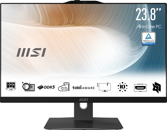MSI Modern AM242P 1M-2088XEU, schwarz, Core 5 120U, 16GB RAM, 512GB SSD