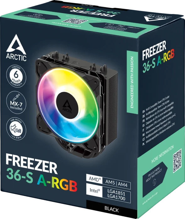 ARCTIC Freezer 36-S ARGB Black