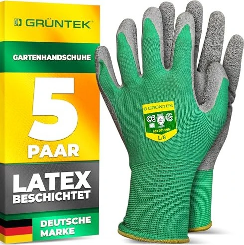 Grüntek Gartenhandschuhe Latex