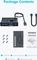 Graugear G-MP01CR, Multi Frontblende mit USB Hub und Kartenleser, USB 3.0 19-Pin Stecksockel, USB 3.1 20-Pin Key-A Stecksockel [Stecker] Vorschaubild