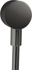 Hansgrohe Axor Starck Wandanschluss rund polished black chrome