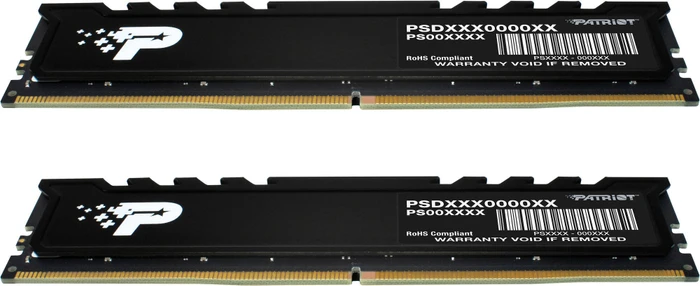 Patriot Signature Premium UDIMM 32GB Kit, DDR5-5600, CL46-46-46-90