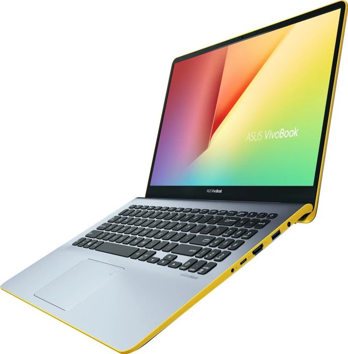ASUS VivoBook S15 S530UF-BQ819T, Silver Blue Yellow, Core i5-8250U, 8GB RAM, 256GB SSD, GeForce MX130, DE