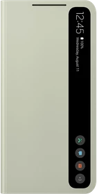 Samsung Clear View Cover für Galaxy S21 FE Olive