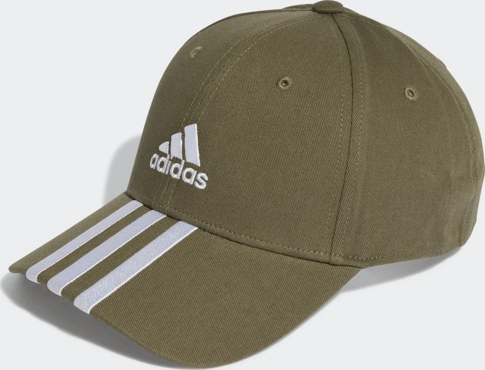 adidas Baseball 3-Streifen Cotton Twill Baseball Kappe