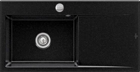 Villeroy & Boch Subway Style 60 Einbau Becken links mit Ablauffernbedienung chromite