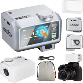 Godox iT30Pro F Mini Blitz für Fujifilm silber