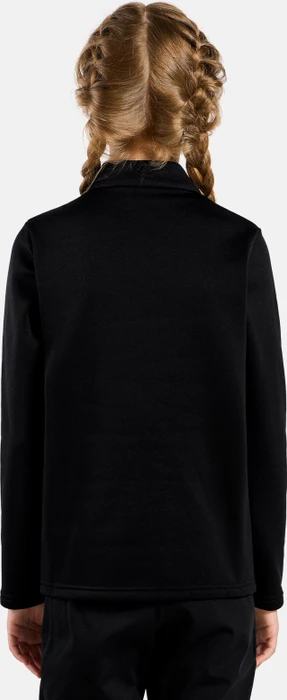 Odlo Berra Mid Layer Half Zip Laufshirt langarm schwarz (Junior)