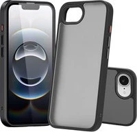 Nevox StyleShell Invisio für Apple iPhone 16 schwarz/transparent