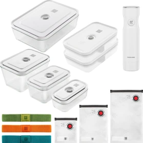 Zwilling Fresh & Save Starter-Set Vakuumier-Stick, 20-tlg.