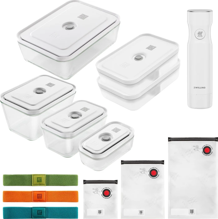 Zwilling Fresh & Save Starter-Set Vakuumier-Stick, 20-tlg.