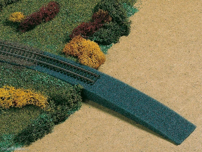Auhagen Bahndammauffahrt - Schaumstoff