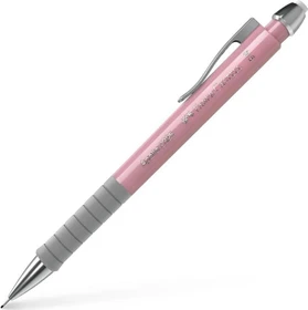 Faber-Castell Apollo 2327 Druckbleistift 0.5mm graphit, grau/rose, Radierer