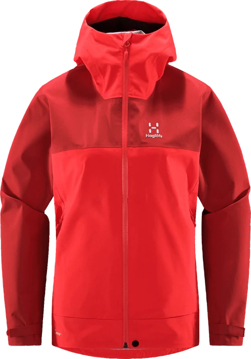 Haglöfs Front Proof Funktionsjacke poppy red/corrosion (Damen)