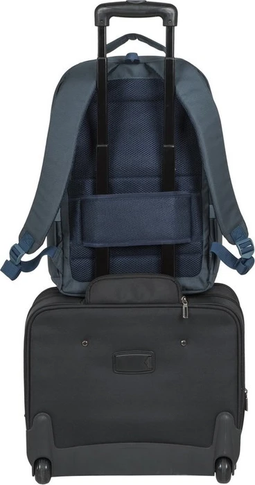 RivaCase 8460 Bulker Laptop Backpack 17.3" Aquamarine
