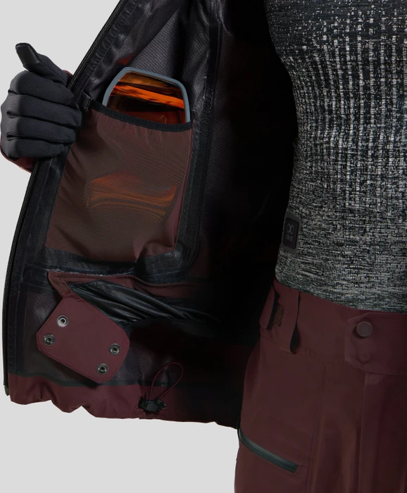 Odlo X-Alp 3L Hardshell Skijacke fudge