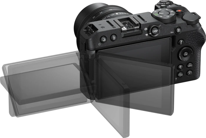 Nikon Z 30 mit Objektiv Z DX 16-50mm 3.5-6.3 VR Vlogger-Kit ab