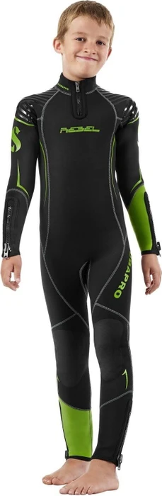 Scubapro Rebell Nasstauchanzug 3/3/3mm schwarz/grün (Junior)
