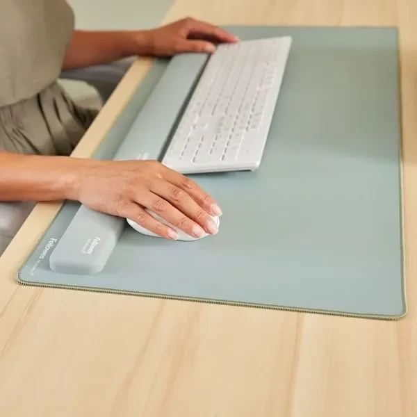 Fellowes Breyta Palm Wrist Rest, Handballenauflage (Maus), grün