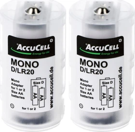 AccuCell Universal Mono D Adapter, 2er-Pack
