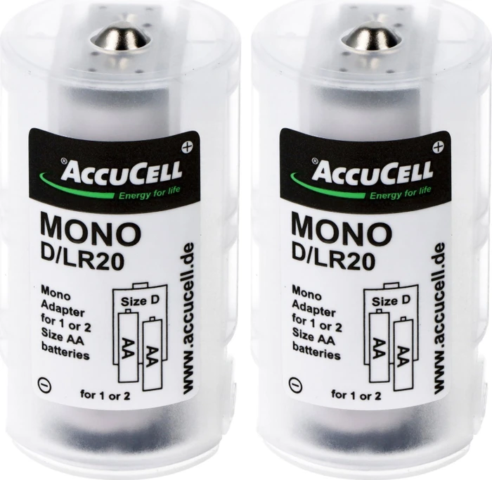 AccuCell Universal Mono D Adapter, 2er-Pack