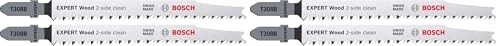 Bosch Professional EXPERT T308B HCS Wood 2-side clean Stichsägeblatt, 117mm, 2 Stück