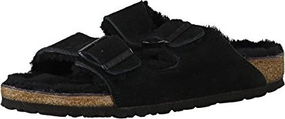 Birkenstock Arizona Veloursleder schwarz (Damen)