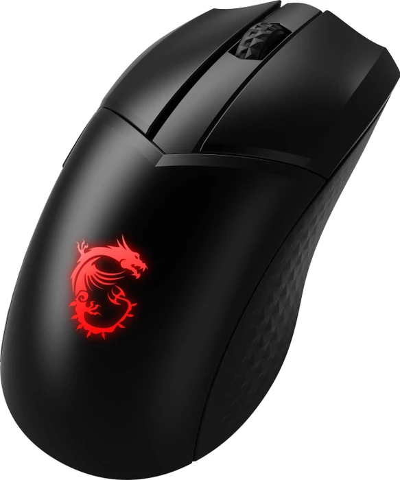 MSI Clutch GM41 Lightweight Wireless Gaming Mouse schwarz, USB