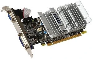 MSI GeForce 8400 GS, N8400GS-D1GD3H/LP, 1GB DDR3, VGA, DVI