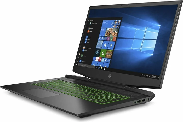 HP Pavilion Gaming 17-cd0445ng, Shadow Black, Core i5-9300H, 16GB RAM, 256GB SSD, GeForce GTX 1650, DE
