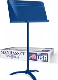 Manhasset Symphony Notenpult blau lackiert