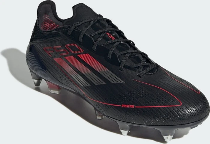 adidas F50 Elite SG core black/iron metallic/lucid red