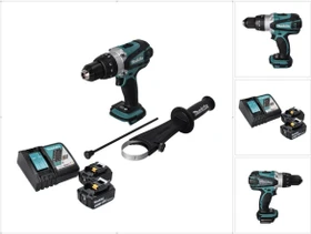 Makita DHP458RT Akku-Schlagbohrschrauber inkl. 2 Akkus 5.0Ah