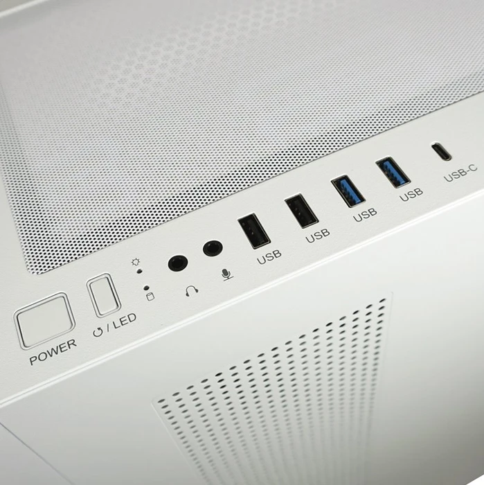 LC-Power Gaming 806W Crosswind_X, weiß, Glasfenster