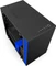NZXT H200i schwarz/blau, Glasfenster, Mini-ITX Vorschaubild
