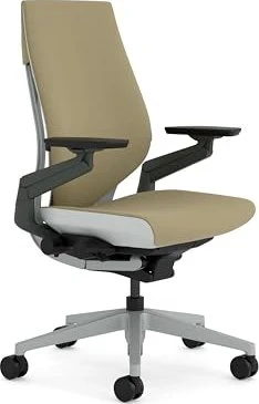 Steelcase Gesture Bürostuhl mit Armlehnen, sand