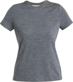 Icebreaker Merino 150 Tech Lite III Funktionsshirt kurzarm gritstone heather (Damen)