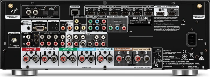 Marantz SR5015 DAB silber/gold