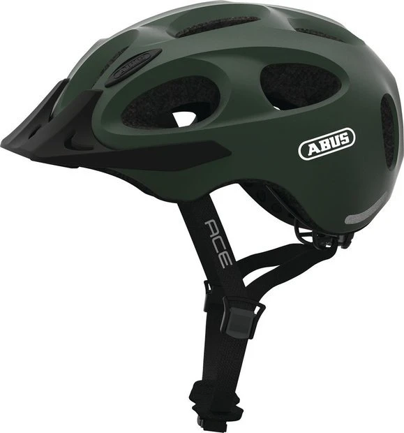 ABUS Youn-I ACE Helm metallic green