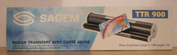 Sagem TTR-900 Thermotransferrolle, 2 Rollen