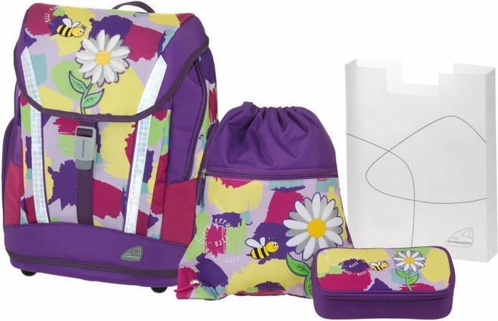 Schneiders Toolbag Soft Honey Bee Schultaschen-Set, 4-tlg.