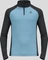 Odlo Performance Wool 150 Baselayer Halfzip Funktionsshirt langarm provincial blue/dark grey melange (Herren) Vorschaubild