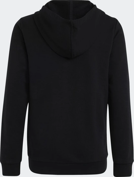 adidas Essentials Two-Colored Big Logo Cotton Hoodie black/better scarlet/white (Junior)