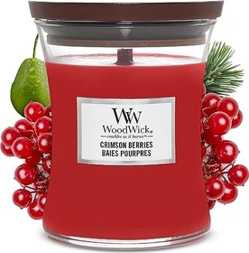 WoodWick Crimson Berries Duftkerze, 275g