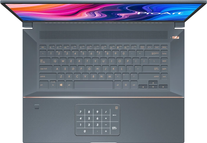 ASUS ProArt StudioBook Pro 17 W700G1T-AV012R, Turquoise Grey, Core i7-9750H, 16GB RAM, 1TB SSD, Quadro T1000, DE